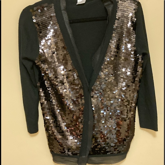 Costa Blanca sequined long sleeve cardigan with matching tank top Medium NWOT🌟 - Picture 3 of 10